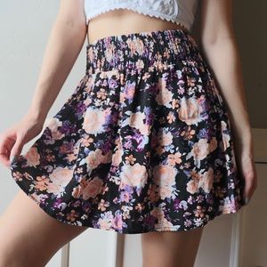 Floral Skater Skirt